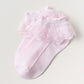 Children's Lace Socks Autumn and Winter Models Summer Cotton Japanese Lace Princess White Dancing Baby