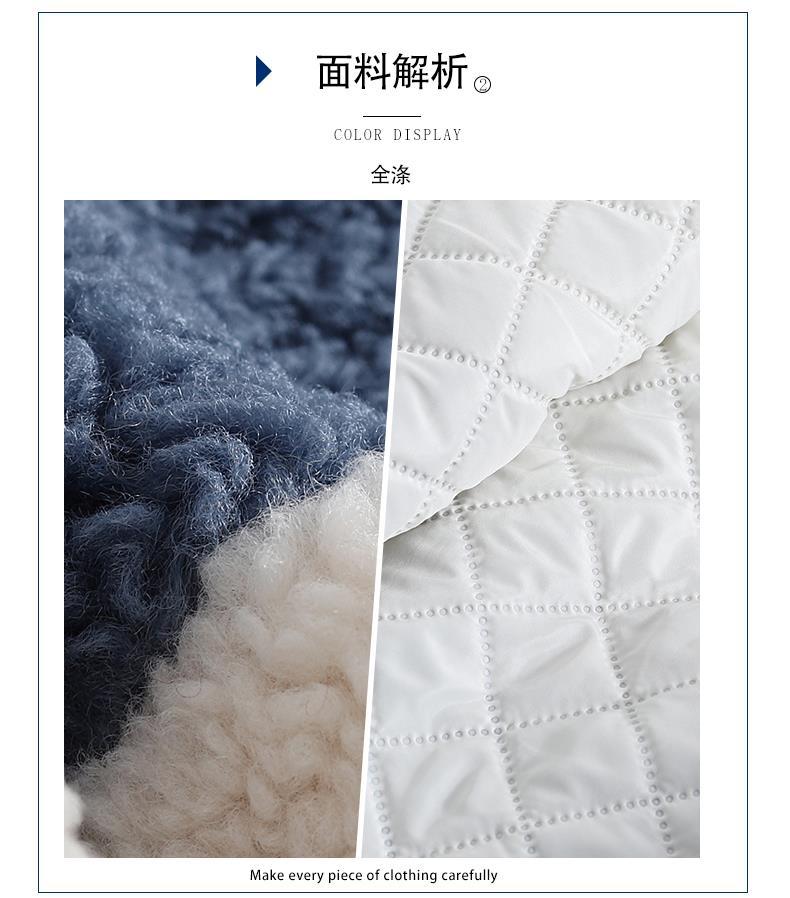 Girls Quilted Jacket Korean Girl Children's Clothing Plus Velvet Thick Windproof Warmth Hooded Winter Clothing