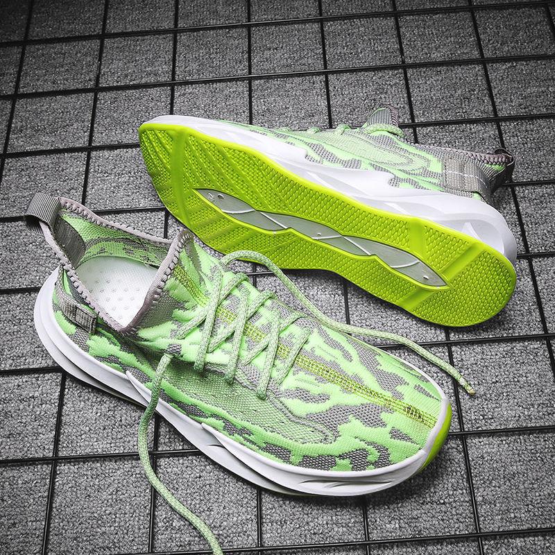 Spring Summer Men's Sports Shoes Breathable Thin Mesh Sneakers All-match Casual Running Shoes