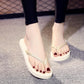 Flip-flops Women's Casual Fashion Thin Strap Sandals and Slippers Women's Summer Flip-flops Non-slip Soft Beach Shoes Sexy Sandals