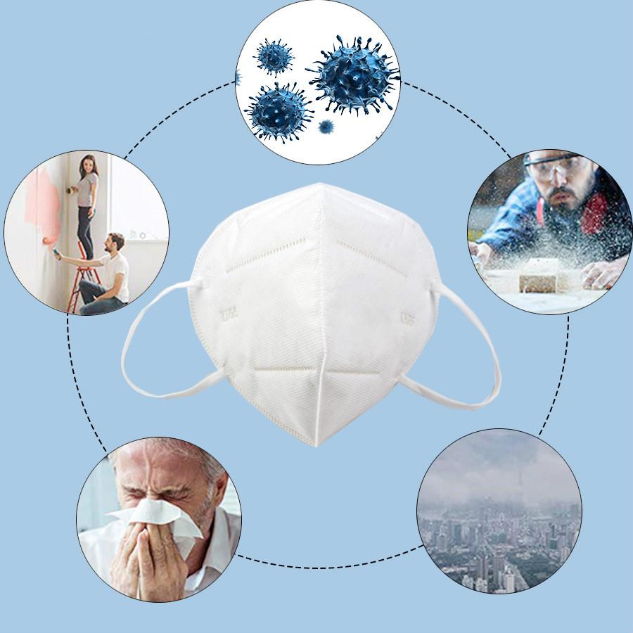 30 PCS Disposable Anti Dust Mouth Face Mask Filter Waterproof Mouth-Muffle Cotton Facial Masks