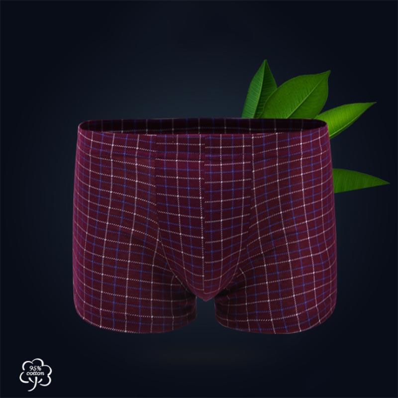 4-pack Men's Underwear Boxer Shorts Youth Trend Breathable Sexy Boxer Shorts