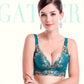 No Steel Ring Breathable Bra Gather Up Support Adjustable Receiving Side Breast Sexy Lace Embroidered Bra
