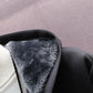 Men's Plus Velvet Thick Windbreaker Mid-length Trendy Hooded Jacket Youth Cloak Coat Autumn and Winter