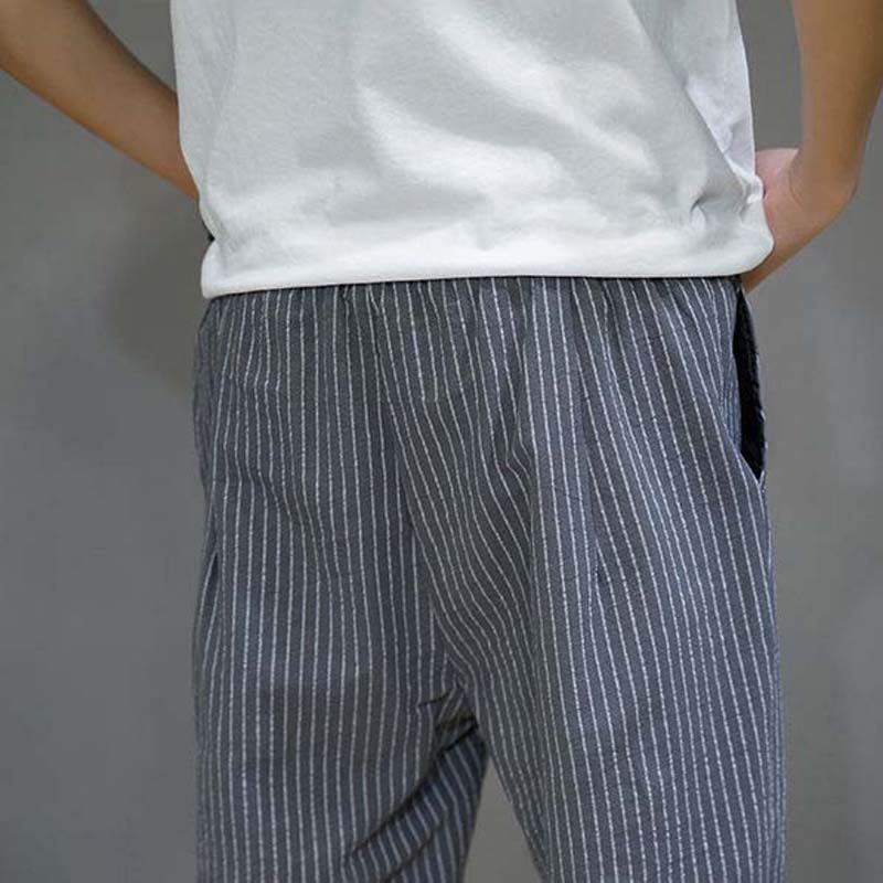 Men's Shorts Summer Thin 7-point Pants Outer Beach Pants Casual Cropped Pants