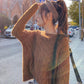 Thick Sweater Women Knitted Ribbed Pullover Sweater Long Sleeve Round Neck Jumper Soft Warm Autumn Winter