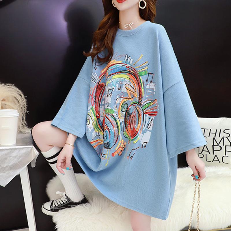 Autumn Mid-length Sweater for Female Students All-match Loose Top Large Size Women's Fashion Jacket