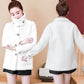 Lapel Lamb Wool Coat Winter Fashion Short Thick Warm Plush Cotton Coat Suitable for Young and Middle-aged Women