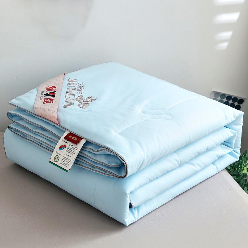Summer Skin-friendly Cool Double Air-conditioning Quilt Washed Cotton Quilt Student Single Summer Dormitory Spring and Autumn Quilt