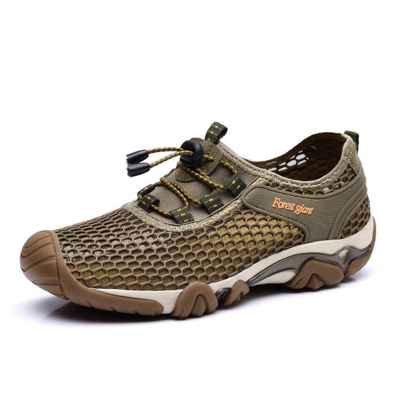 Plus Size 38-46 Summer Men Sneakers Hiking Shoes Lightweight Breathable Basketball Running Shoes Deodorant Mesh Casual Shoes