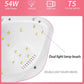 Manicure Set Nail Gel Polish Set For Manicure Nail Art Kit 54W UV Lamp Nail Dryer Extension Tool set
