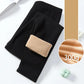 Women's Warm Pants Plus Velvet Thickening Ladies Long Trousers One-piece Lamb Velvet High Waist Inner and Outer Leggings