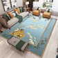 Chinese Style Carpet New Chinese Style Living Room Coffee Table Carpet Classical Retro Style Zen Tea Room Sofa Bedroom Bed Front Blanket