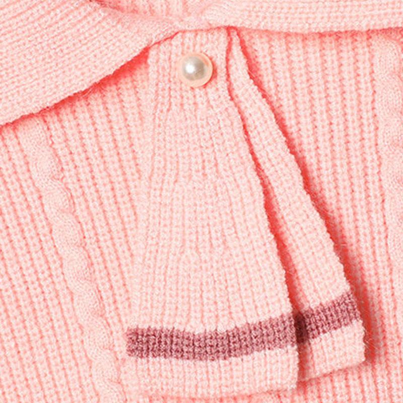 Girls Sweater 2021 Children's Clothing Autumn Baby Knit Sweater Children's Bottoming Shirt Small Fragrance Top Spring