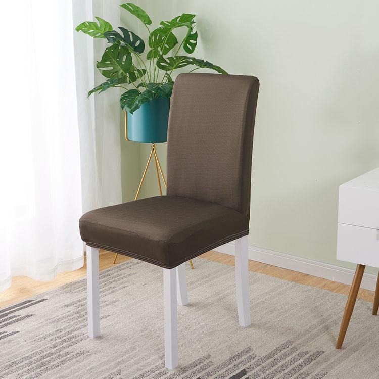 Elastic Print Slipcovers Stretch Removable Dining Chair Cover Hotel Banquet Seat Cover