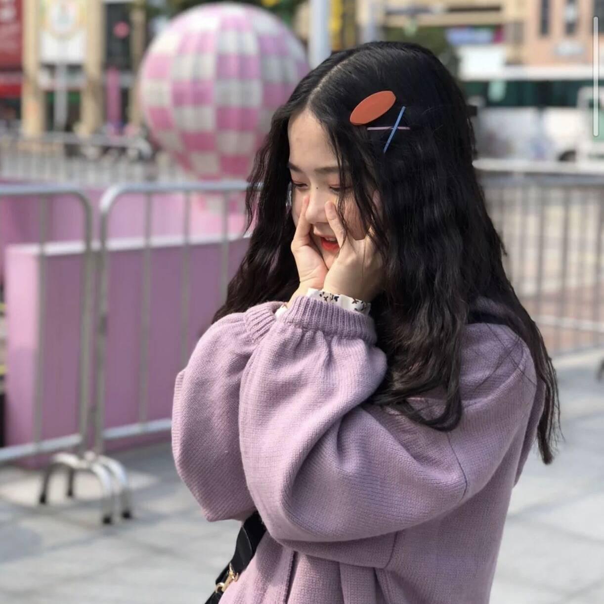 Pofulove Autumn Winter Forest Retro Cardigan Sweater Women Loose Lazy Sweater Female Purple Sweaters