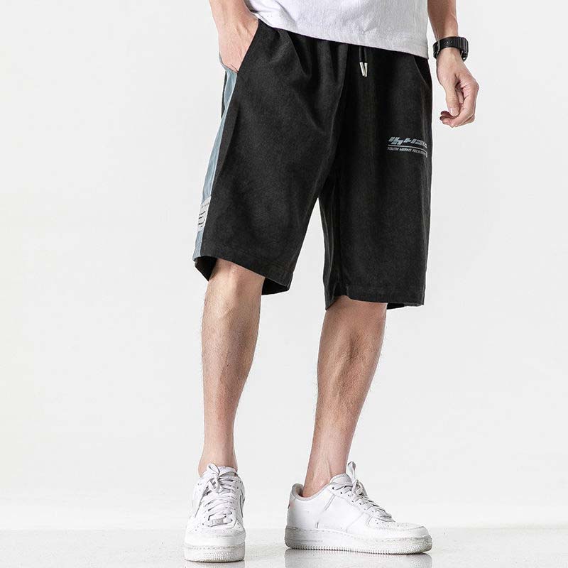 Summer Men's Shorts Sports Casual Loose Plus Size Five-point Pants