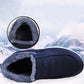 Female Winter Plush Thickened Cotton Shoes Women's Large Size Walking Shoes Anti Slip Soft Soled Sports Shoes
