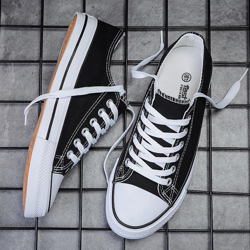 Men's Shoes Canvas Shoes Wild Men's Casual Shoes Sports White Shoes Shoes Men's Tide Shoes Cloth Shoes
