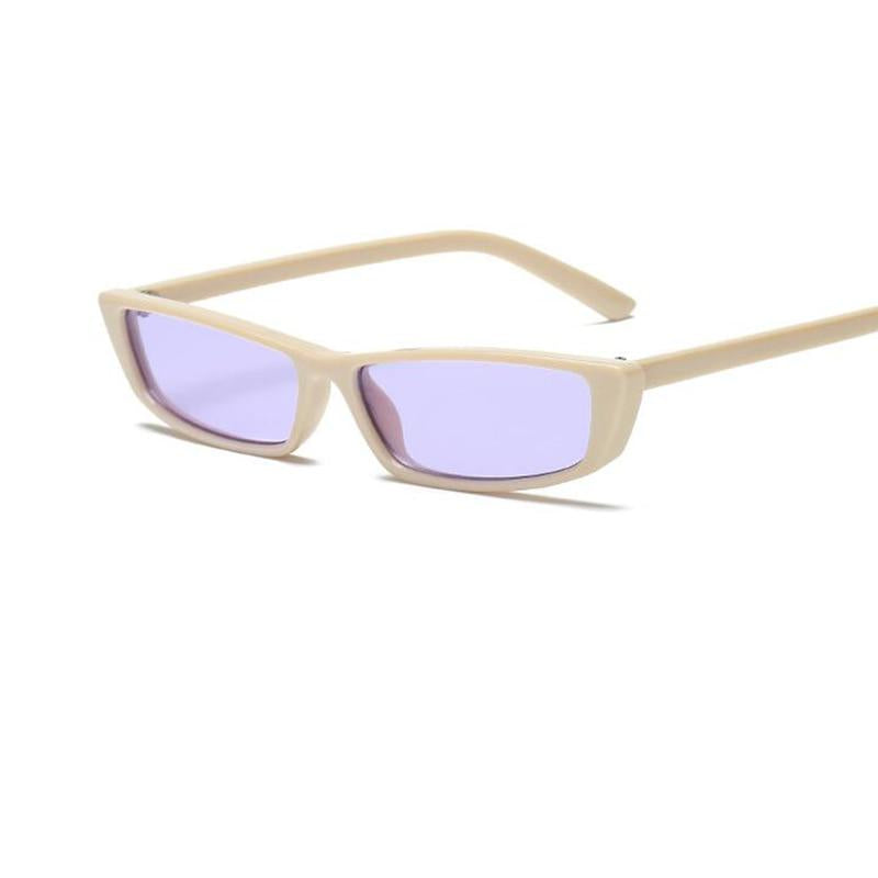 small Rectangle sunglasses square black plastic hinge Fashion Men Clear Red glasses acetate Shades 2