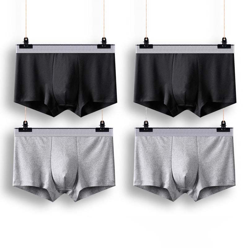 Men's Boxer Shorts Cotton Plus Size Breathable Underwear