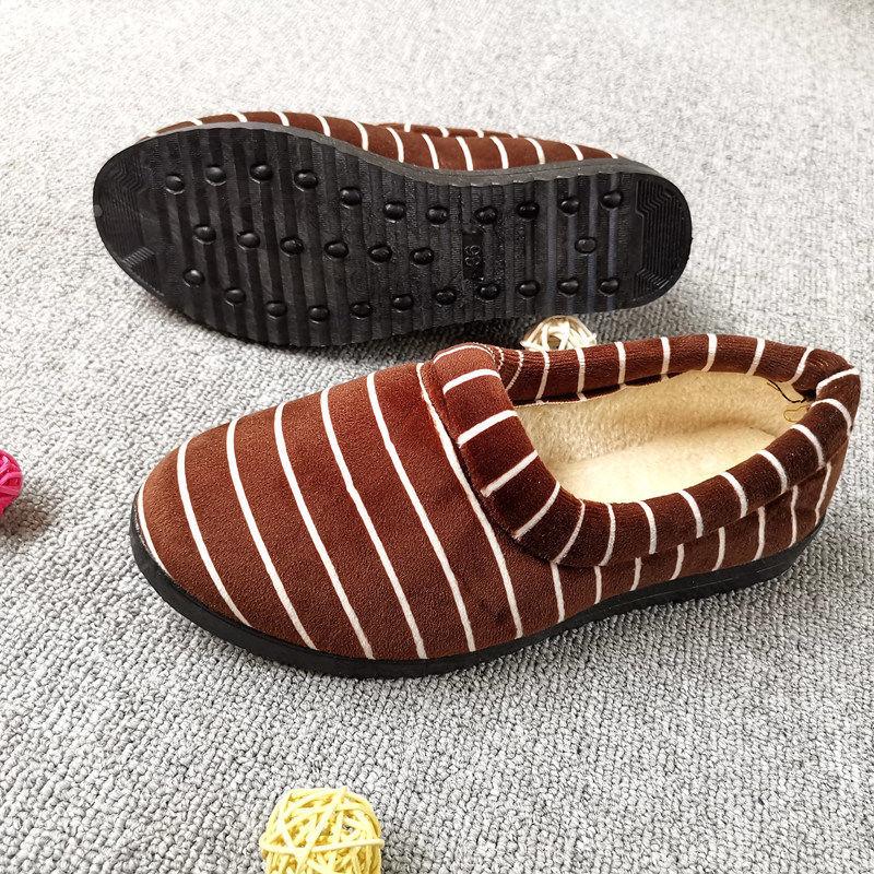 Women's Cotton Shoes Women's Winter Beijing Craft Cloth Shoes Home Shoes Indoor Casual Soft Sole Leopard Print