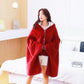 Blanket Siesta Blanket Blanket Winter Thickening Shawl Cloak Office Single Warmth Soft Blanket Double-sided Plus Velvet To Keep Warm and Breathable