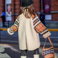 Girls' Warm Jacket Autumn and Winter Clothes Windproof Jacket Thickened Mid-length Children's Wool Sweater