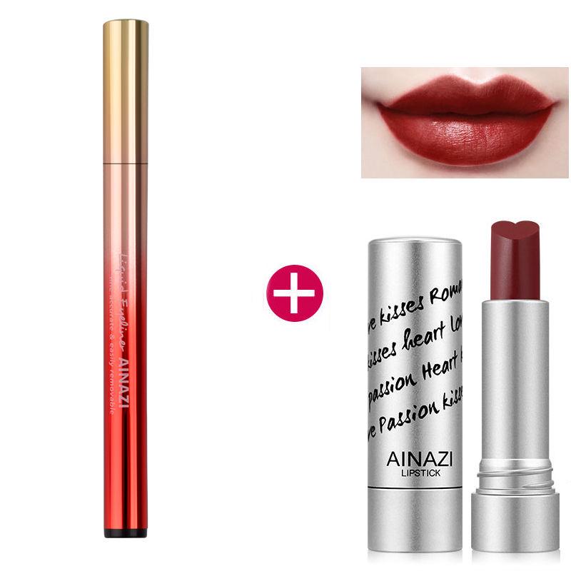 [Quick-Dry Swimming] Eyeliner is super waterproof, sweatproof, durable, non-staining, hard eyeliner