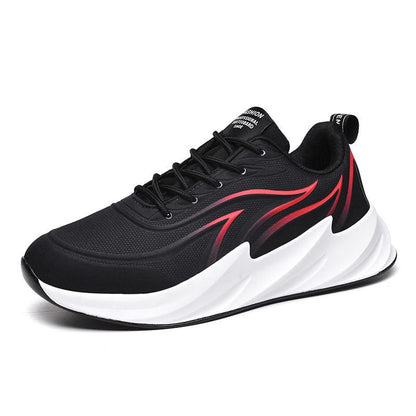 Men'shoes Breathable Sneakers Full Palm Air Cushion Basketball Shoes Non-slip Wear-resistant Running Shoes