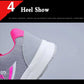 Non-slip Sneakers Women's Single Shoes Spring and Autumn All-match Thick-soled Running Shoes Breathable Ladies Casual Mesh Shoes