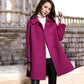 Autumn Winter Jacket Women Overcoat Wool Coat Plus Size 3xl 4xl Slim Blend Clothes Ladies Outerwear