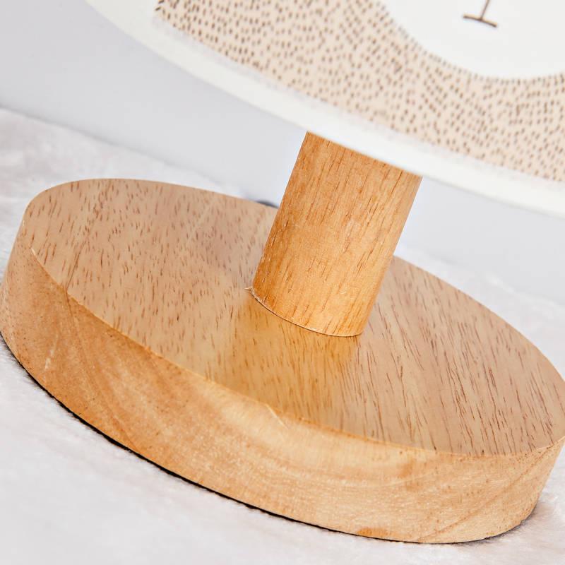 Led Wood Table Lamp Eye Protection Desk Lamp Bedroom Study Bedside  Night  Lamp