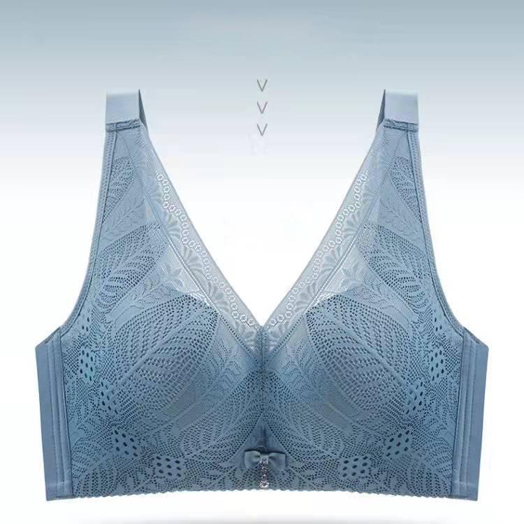 Women's Bras Anti-sagging Gathering Adjustable Vest Large Breast Small Breast High-end Beauty Back Fashion Comfortable Sexy Lace Underwear Bra