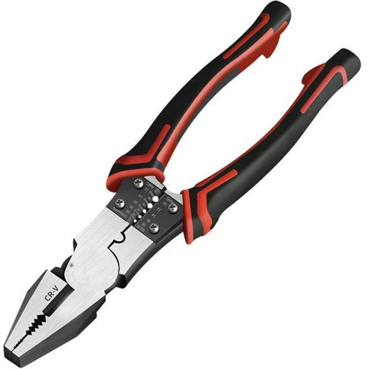 26cm Industrial Vise Needle-nose Pliers Diagonal Pliers Multifunctional Pliers Stripping Wire and Cutting Steel Wire