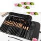 32Pcs Makeup Brush Set Pink Foundation Professional Make Up Brushes Set for Clean Tool Beauty Makeup