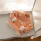 Girls' Sweater Plush Thickened Mink Winter Bottomed Shirt Baby Foreign Style Warm Top Medium and Small Children's Sweater