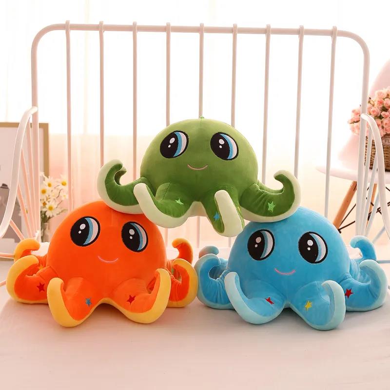 Children's Plush Toys Lovely Octopus Doll Plush Toy Marine Animal Plush Doll Pillow Cushion Children Doll Birthday Gifts Xmas Gift Party Decor