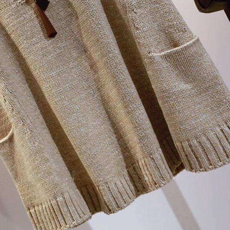 Spring and Autumn Loose Plus Size Sweater Pullover V-neck Sleeveless Vest Fashion Knitted Female Vest