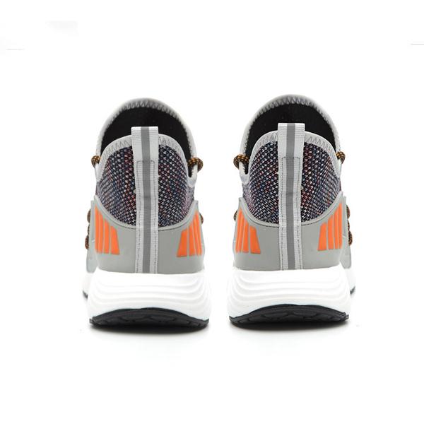 Men Safety Steel Toe Shoes Mens Air Mesh Puncture-Proof Boots Lightweight Breathable Work Sneakers