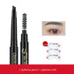 Double eyebrow pencil waterproof sweatproof Non-staining long-lasting non-fading thrush artifact