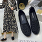 Spring  Summer Hollow Sandals Women's All-match Hole Shoes Flat with Soft Bottom Non-slip Peas Shoes Flat Bottom