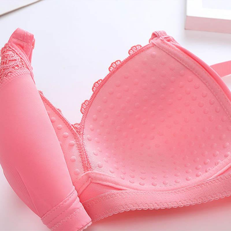 Large Size Underwear Breathable No Steel Rings Gathering Comfortable Bra Ladies Anti-sagging Soft Breathable Lightweight Bra