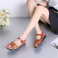 Women's Summer Sandals Flat Low Heel Non-slip Wear-resistant Sandals Outdoor