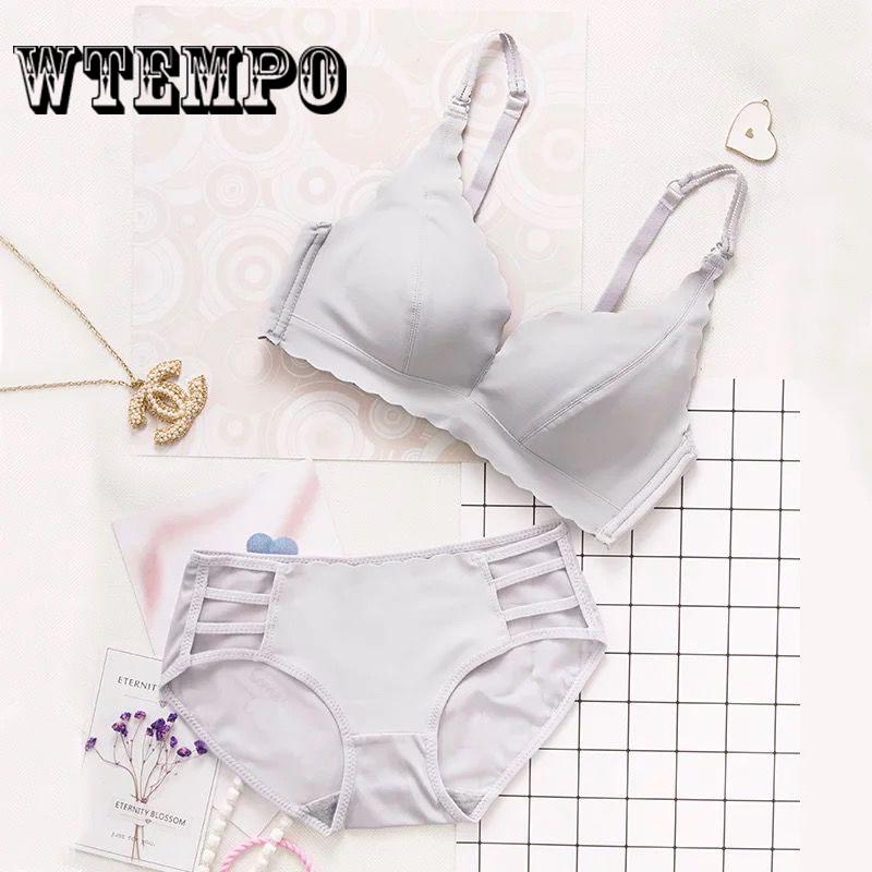 No Steel Ring Thin Thin Adjustable Comfort on The Underwear Set