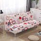 Bed Sofa Cover Anti-Slip Armless Seat Slipcovers