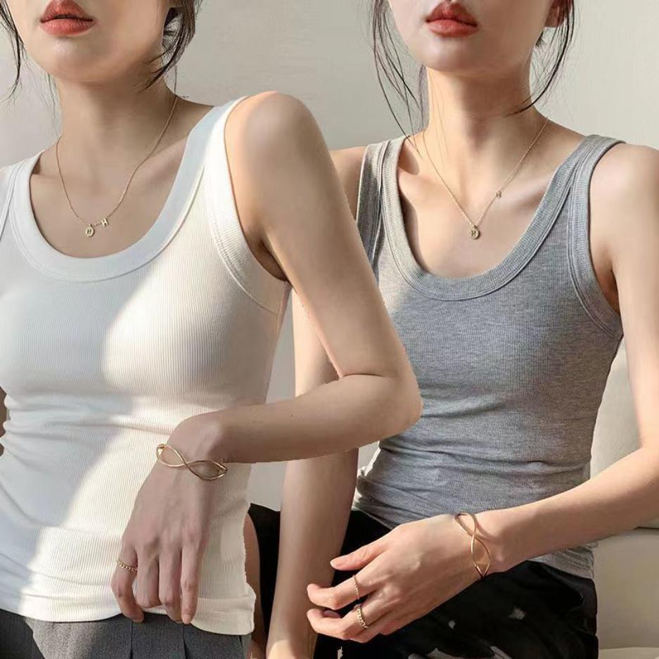Women's Cotton Suspender Vest Is Light Proof, Built Inside and Covered Outside. It's Summer Coat