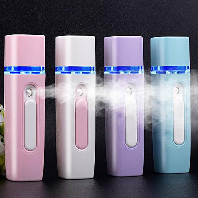 Nano Spray Hydrating Instrument Facial Humidification Handheld Portable Mini Water Steaming Beauty