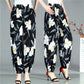 Women's Pants Spring and Summer Thin Dancing Bloomers Anti-mosquito Pants Outer Wear Cotton Silk Long Pants