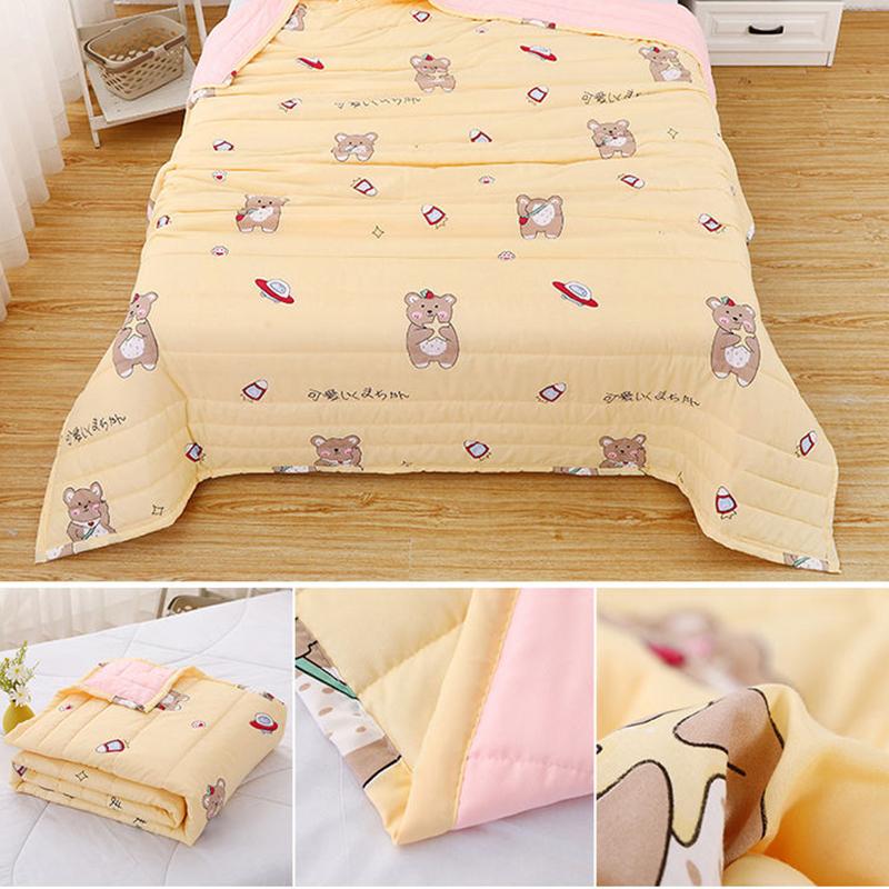 Skin Friendly Washed Cotton Quilt Student Single Summer Dormitory Quilt Summer Cool Quilt Double Air-conditioning Quilt